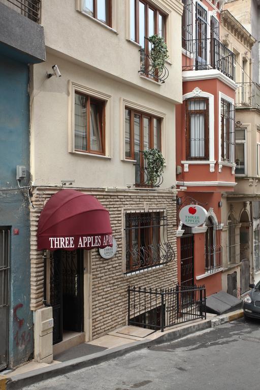 Three Apples Suites Taksim 伊斯坦布尔 外观 照片